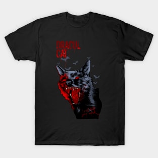 Dracula Cat T-Shirt